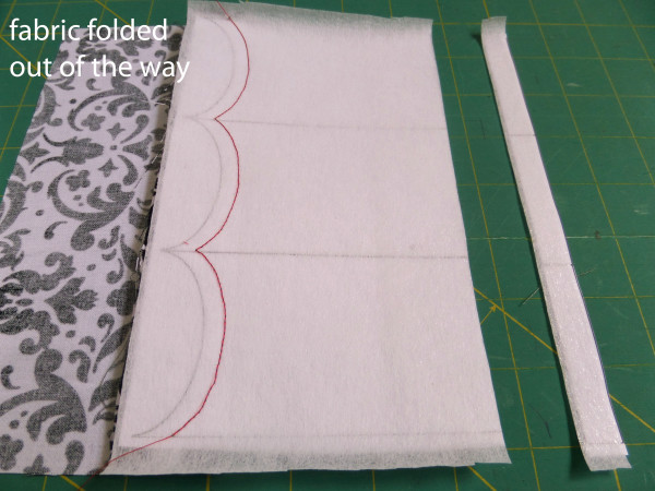 fold fabric away