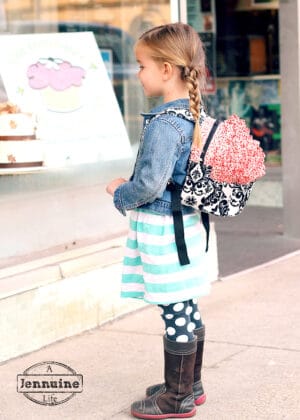 Cozy Cakes Backpack Pattern with Pillow Option - Image 9
