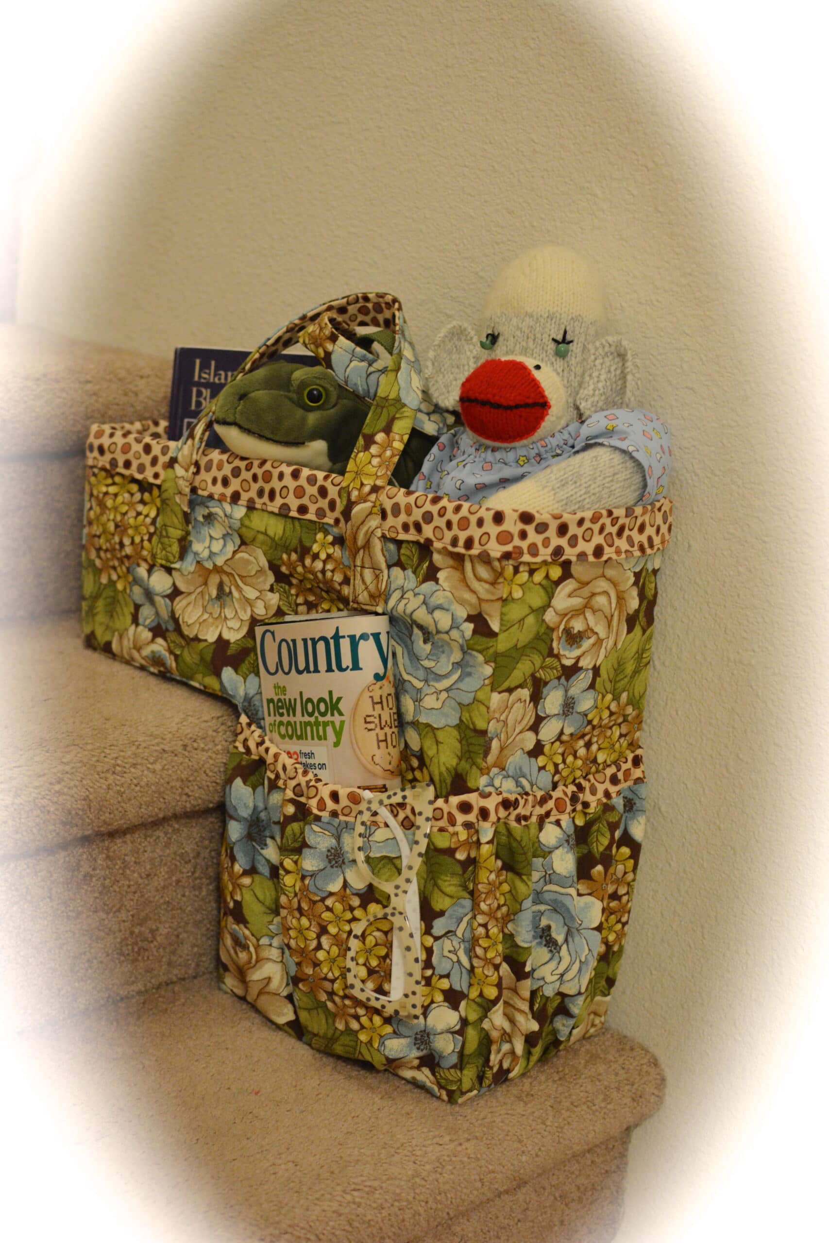 Stair Basket Gallery cozy nest design