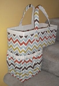 chevron basket