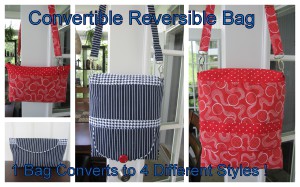 Conertible reversible collage