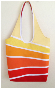 spectrum tote bag sewing pattern