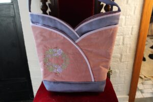 Helle embroidered on this bag - super cute!