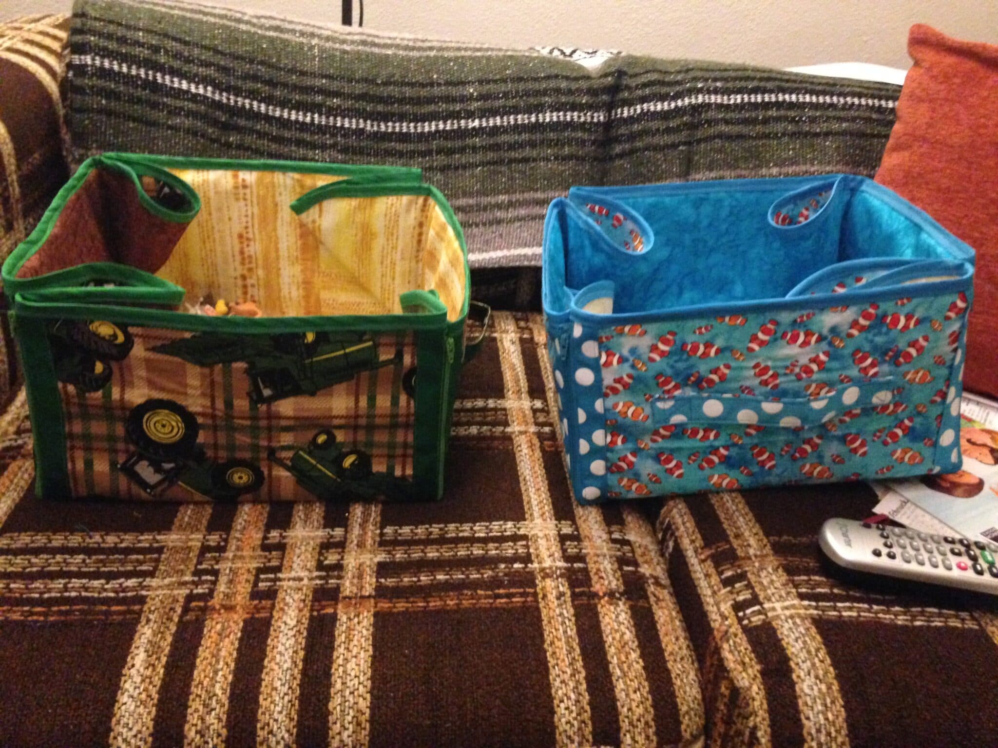 "Play, then Store Away" Convertible Playmat & Storage Tote Pattern