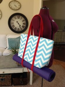 blue chevron