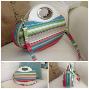 sarah's striped bag