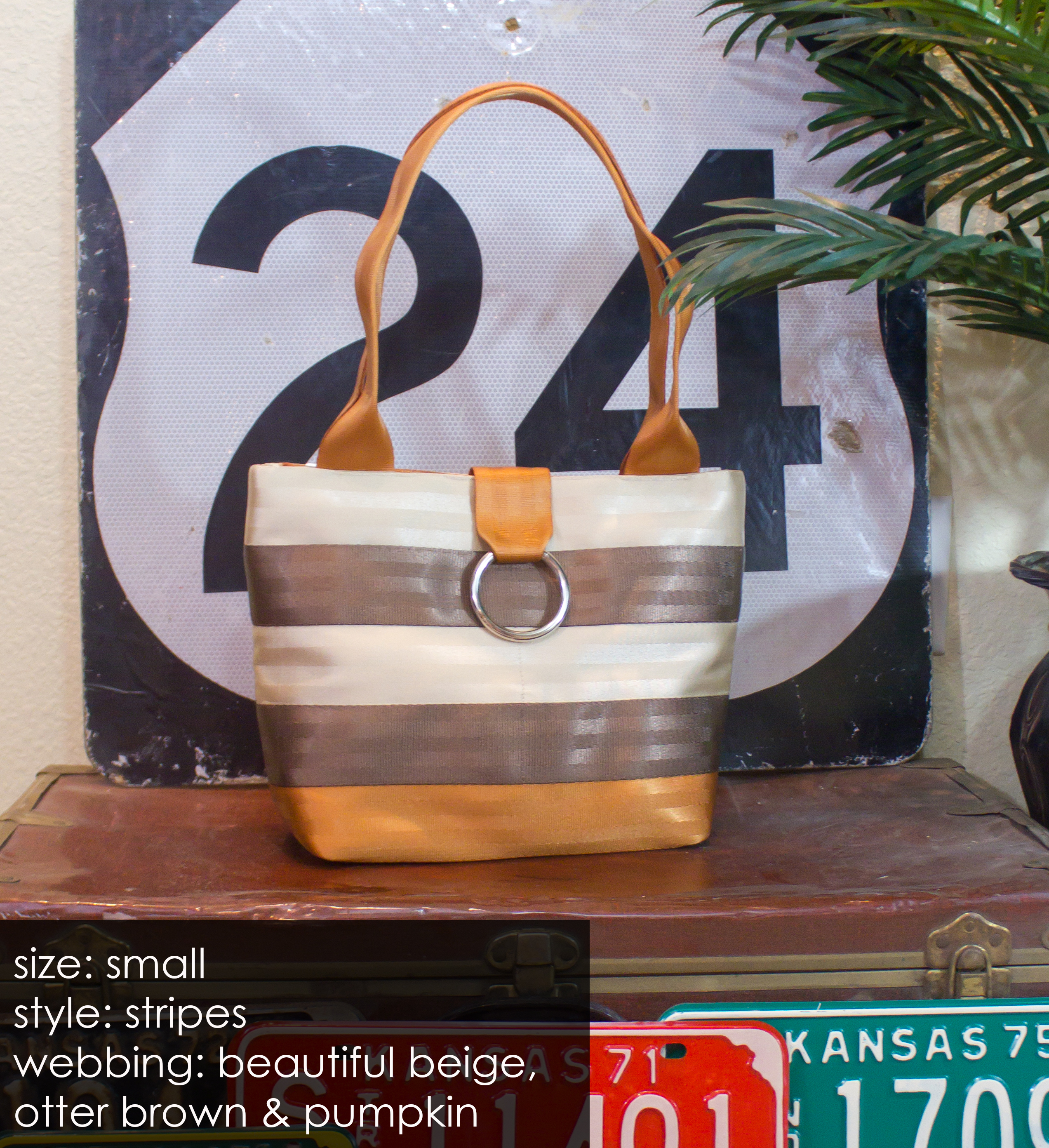 market tote seat belt webbing kit | cozy nest design