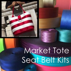 market bag seat belt tote kit