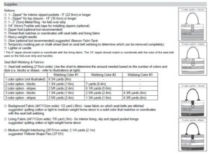 medium materials list