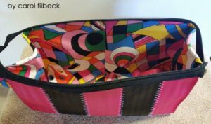 Seat Belt Series: Cosmetic Bag Duo Sewing Pattern - Image 9