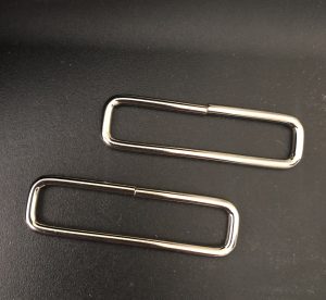 Rounded Rectangle Rings - set of 2 - 2" wide