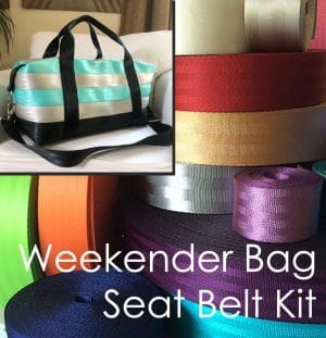 Kit: Weekender Seat Belt Duffel Bag