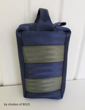 Dapper Seat Belt Dopp Kit Sewing Pattern - Image 21