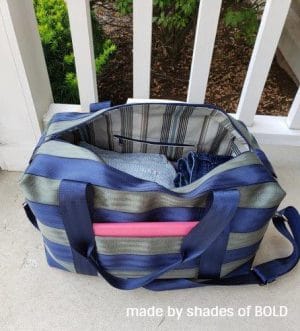 Sewing Pattern: Weekender Seat Belt Bag - Image 7